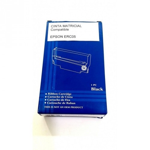 EPSON ERC05 / COLOR NEGRA / CINTA MATRICIAL COMPATIBLE / C43S015352 / ERC-05B