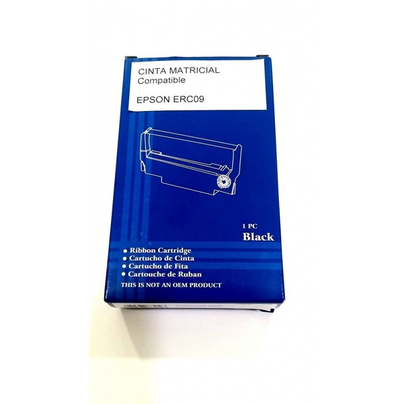 EPSON ERC09 / COLOR NEGRA / CINTA MATRICIAL COMPATIBLE / C43S015354