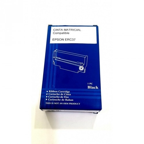 EPSON ERC37 / COLOR / COLOR NEGRA / CINTA MATRICIAL COMPATIBLE