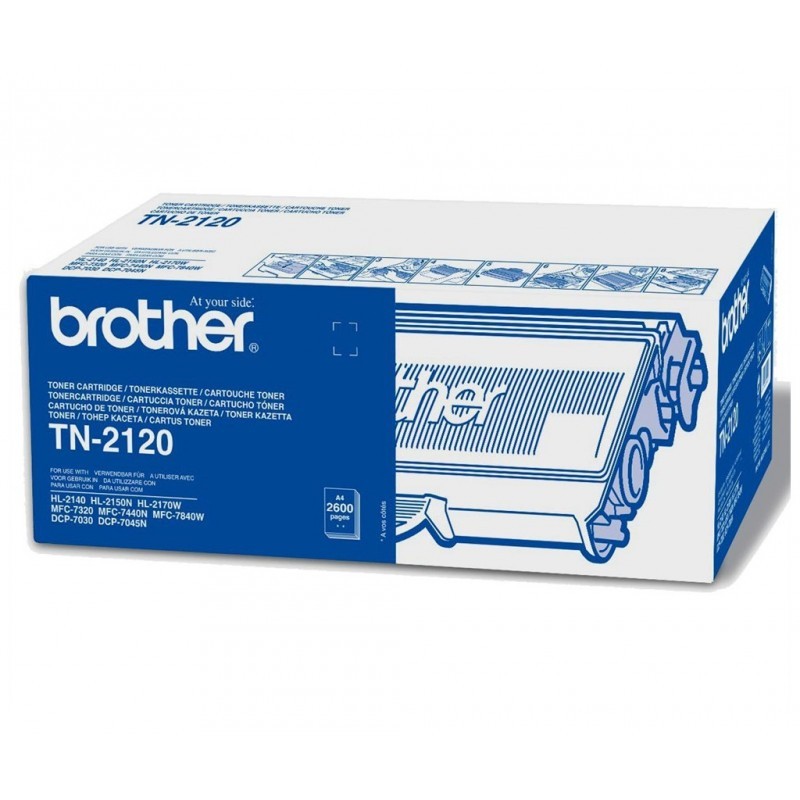 BROTHER TN2120 / COLOR NEGRO / TÓNER ORIGINAL